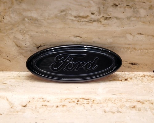 Ford badge replacement black - badge,