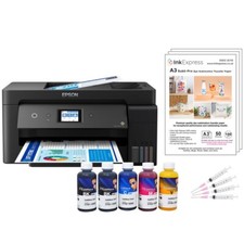 A3/A3+ Sublimation Printer Bundle: EPSON ET-15000 + 5 x 100ml Ink + Paper + ICC 