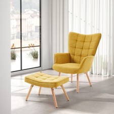 Upholstered Fabric Occasional