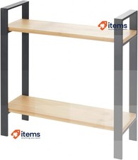 Find WENKO Poser Kitchen Shelves Find Métal with Bamboo Floors