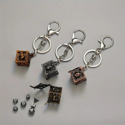 7pcs polyhedral miniature - 7pcs,