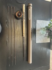 Salmon Fishing Outfit/ Rod,reel,line,salmon flies,bag,net Etc