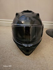 AGV K7 Solid Evo Grey Sports Touring Urban Motorbike Motorcycle Helmet