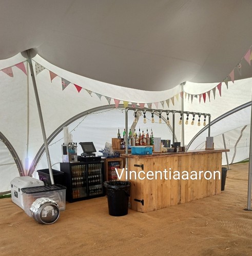 Wooden mobile bar - bar, hire