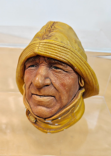 Bossons boatman chalkware - bossons,