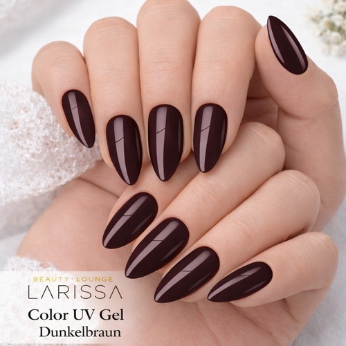 Color gel dark brown - uv,