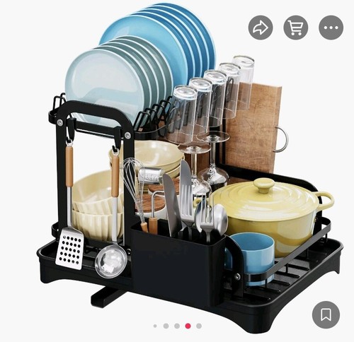 Tier dish drainer rack - dish,