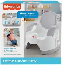 Fisher-Price Custom Comfort Potty Adjustable Infant and Toddler Toilet Training