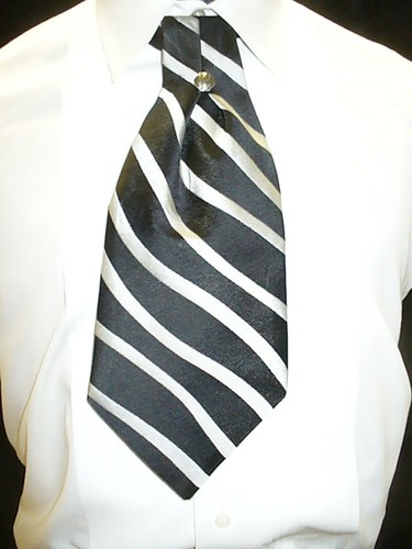 Used cravat necktie - cravat, pretied