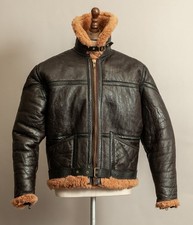 Vintage Cirrus RAF Irvin Groundcrew Sheepskin Flying Jacket Medium (42)