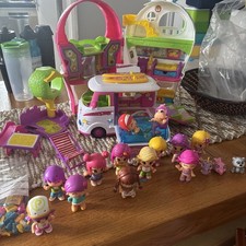 Pinypon Huge Bundle ( House, Caravan With Accessories Plus 13 Dolls And 5 Pets )