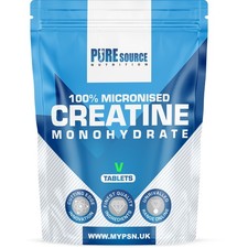 3000MG PURE CREATINE TABLETS MONOHYDRATE MUSCLE GROWTH & STRENGTH