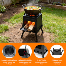 Mini Micro Small Wood Coal Log