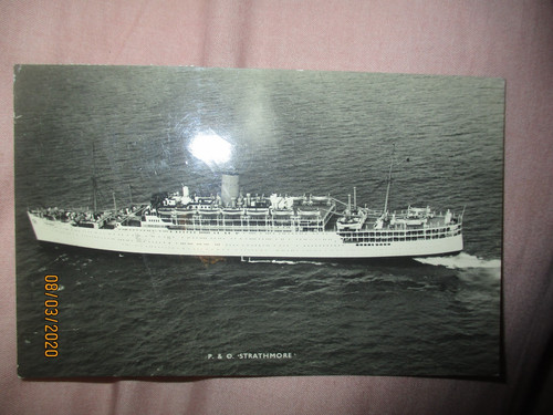 Strathmore cruise ship - s.s.p&o,