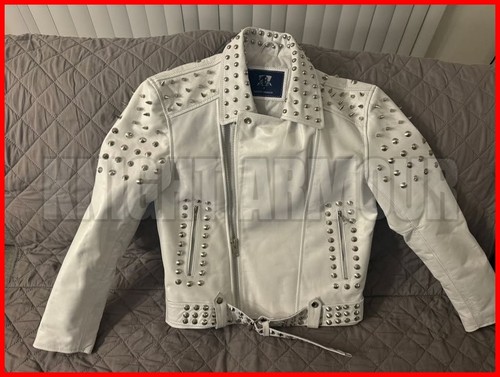 100 cow leather studded - 100,