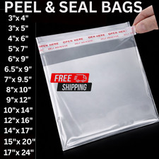 CLEAR CELLOPHANE CELLO BAGS