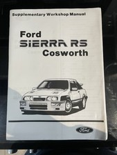 Rare Ford Sierra Rs Cosworth 3