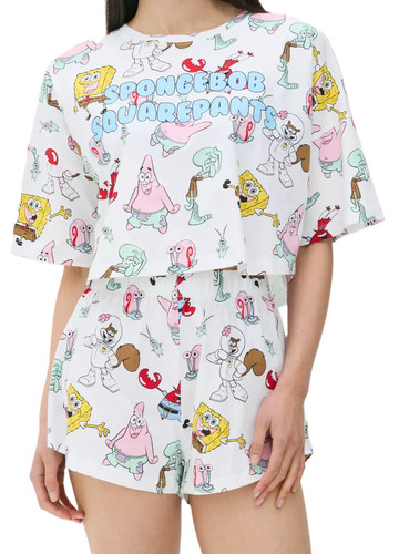 Ladies shorty pyjamas - ladies,