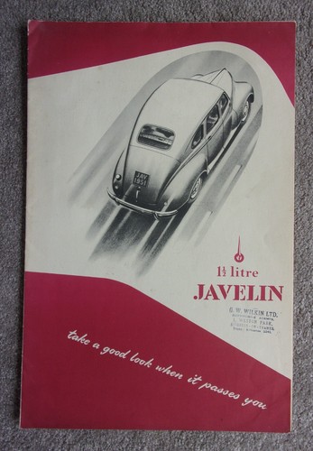 Jowett javelin 2 litre - javelin,