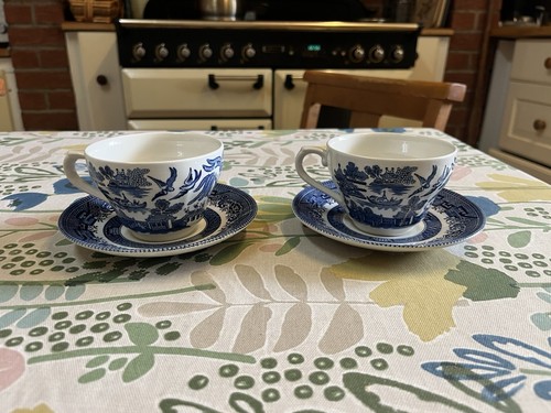 Willow pattern churchill - 2x,