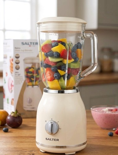 Salter retro glass jug blender - retro,