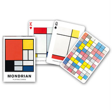 Piatnik Mondrian Art Playing Cards – 52 Unique Designs
