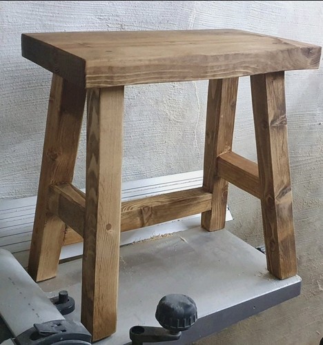 Farmhouse side table milking - table, |