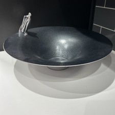 Carrol Boyes Large pewter bowl 40cm diameter.  Salad, Fruit seated Eagleman