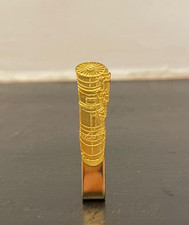 Channel Tunnel Gold Plated Tie