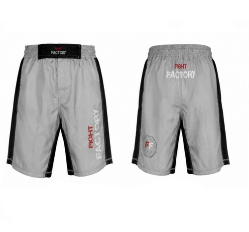 Mens mma fight shorts grey - mens,