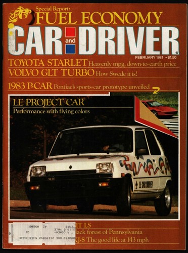 February 1981 car and - february,