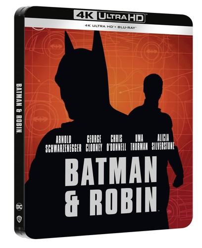 Batman robin steelbook 4k - steelbook, (4k