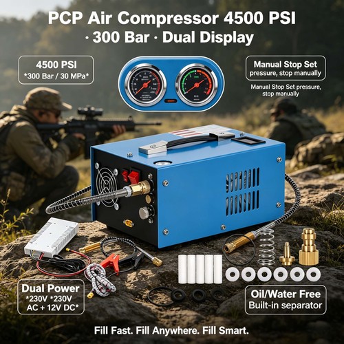 4500psi pcp air - 4500psi, compressor