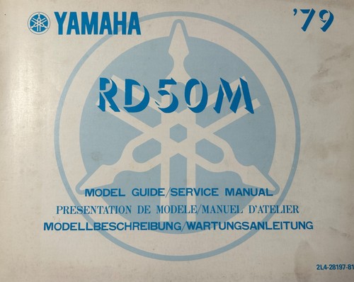 Yamaha rd50m 1979 genuine - yamaha,