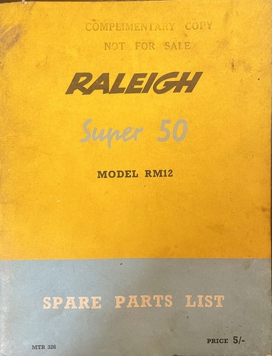 1965 original factory - original, raleigh