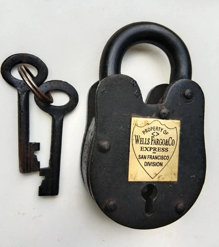 Antique style padlock wells - style,