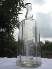 LARGE WHISKY SPIRIT BOTTLE BOOTH'S DISTILLERIES LONDON c1930