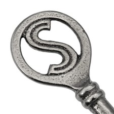 1960's Initial S HOLLOW SHAFT