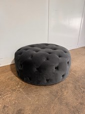 Navy Blue/ Dark Grey Velvet