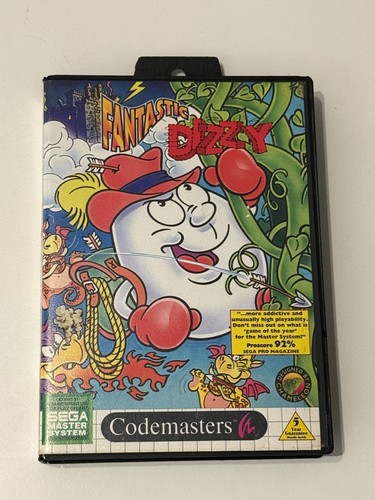 Fantastic dizzy for sega - fantastic,