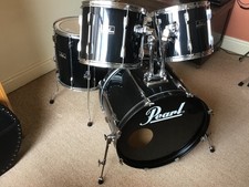 Black 5 piece Pearl Export