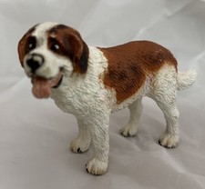 Schleich St. Bernard Dog Saint Bernard Pup Figure 2008 Retired