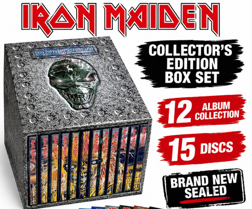 Iron maiden collector box set - iron,