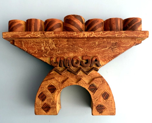 Vintage hand carved wood - hand,