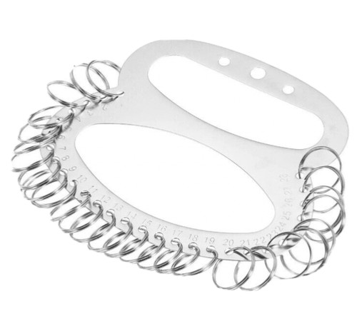 Rings stainless steel - 28,