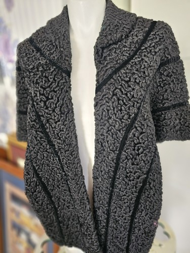 Vintage astrakhan style curly - vintage,
