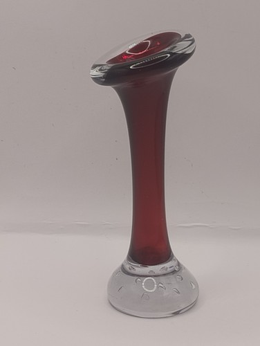 Vintage cranberry glass aseda - vintage,