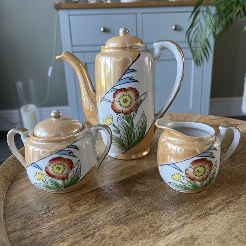 Vintageart deco hand painted - vintageart,