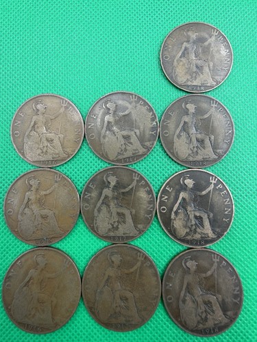 Great britain one penny - great,