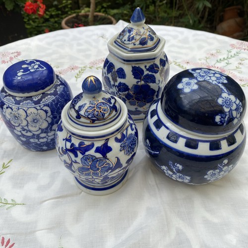 Set four modern blue and - of,